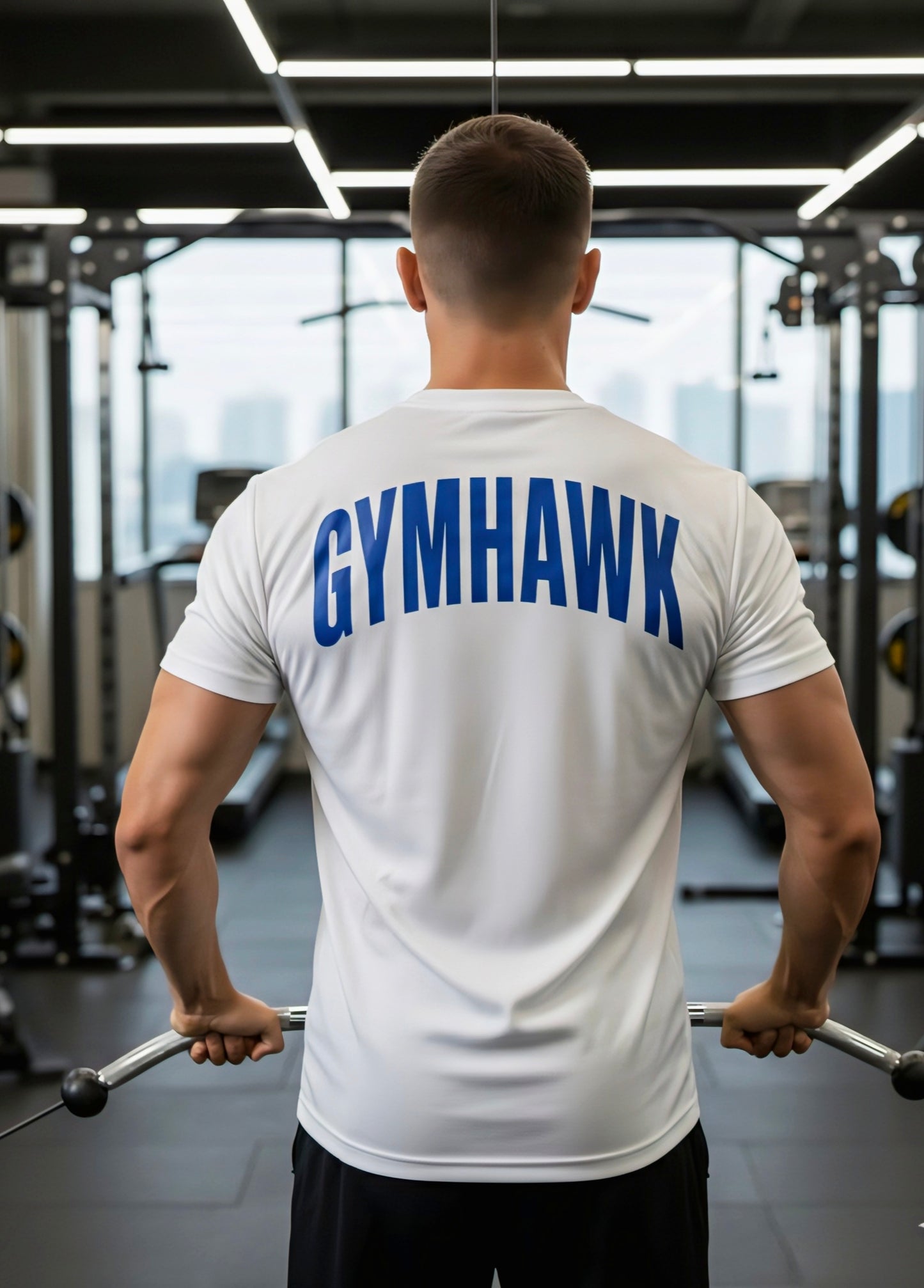 Sporty febric t-shirt.